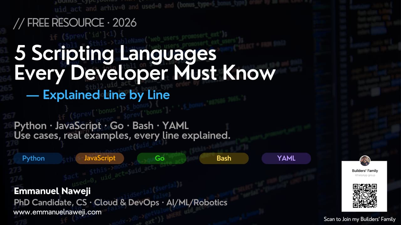 5 Scripting Languages Every Developer Must Know (Free Cheat Sheet Inside)